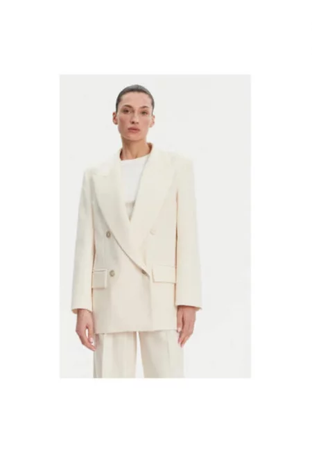 Дамско яке  P25CPGI00701 - Вискоза/Полиестер - Екрю - Екрю