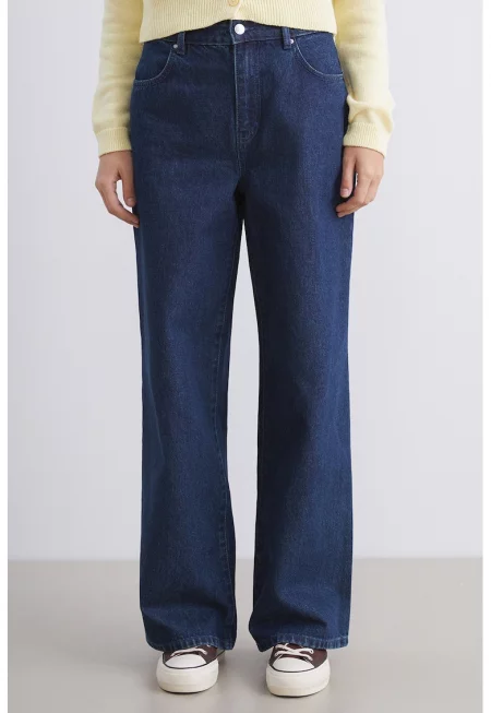 Дънки с широк крачол