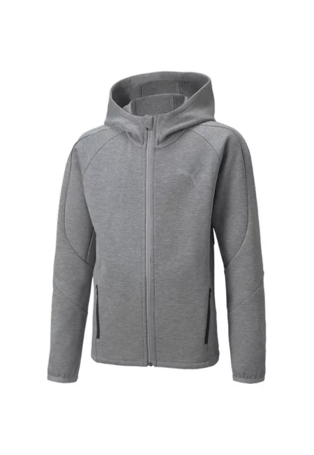 Детски суичър  Evostripe Full-zip Hoodie Dk B