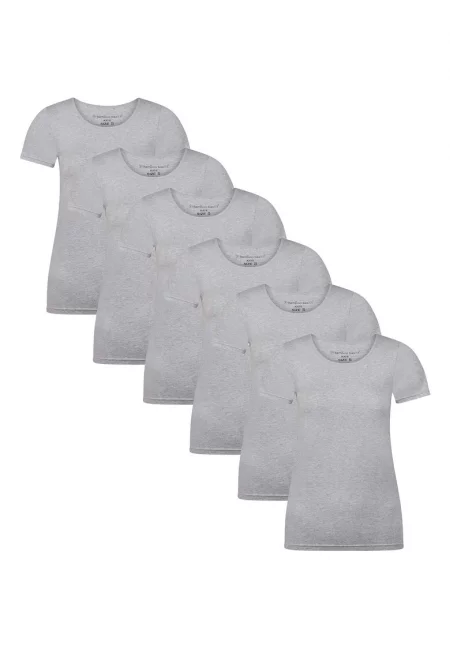 Домашна тениска Kate - 6 броя - Сив