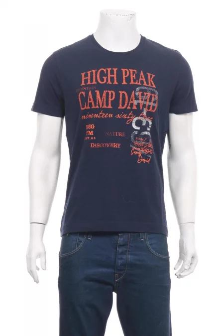 Дрехи Тениска с щампа CAMP DAVID