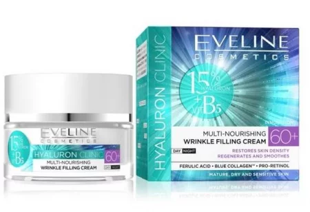 Evelin Bio Hyaluron Дневен/нощен крем 60+