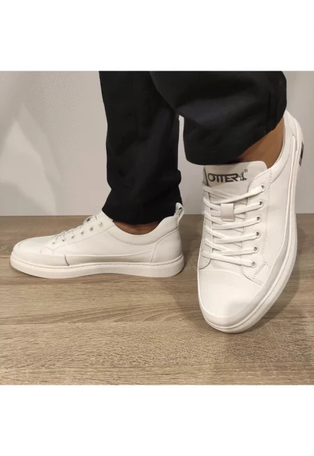 Ежедневни мъжки обувки  220019B 13-N White - Бяло