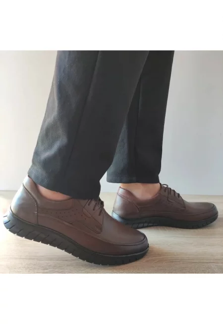 Ежедневни мъжки обувки  B64-3640 Maro - Кафяви - Кафяв