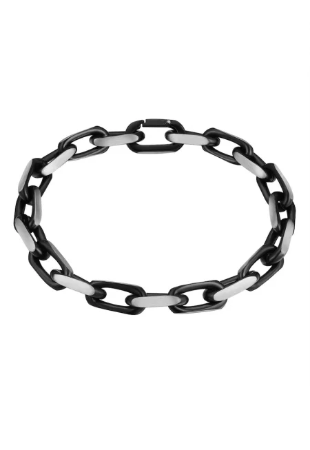 Гривна от неръждаема стомана - Черен
