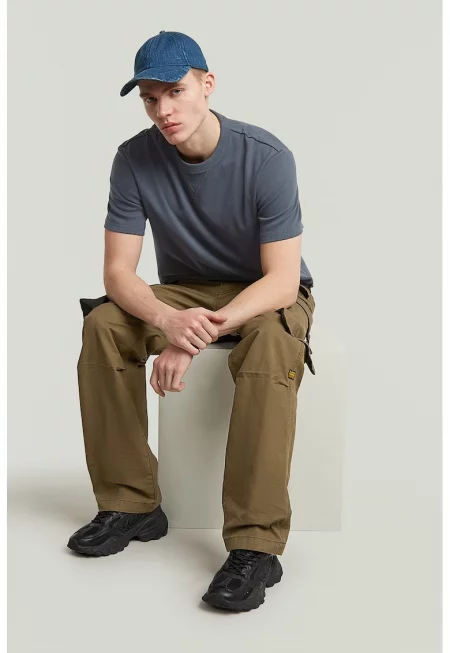 Карго панталон със средна талия