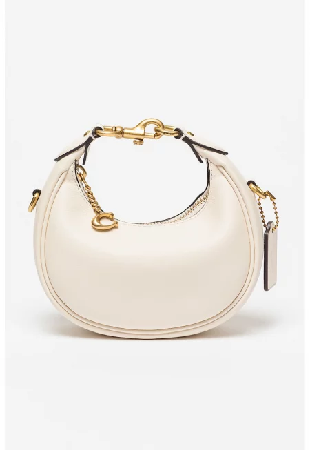 Кожена чанта Хобо Jonie с лого