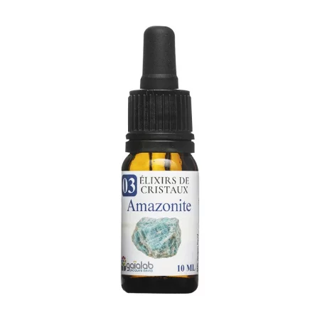 Кристална есенция № 03 – Амазонит, капки, 10 ml