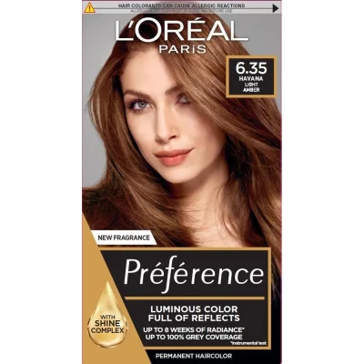 L'Oréal PREFERENCE 6,35 REC AMBRE CLAIR