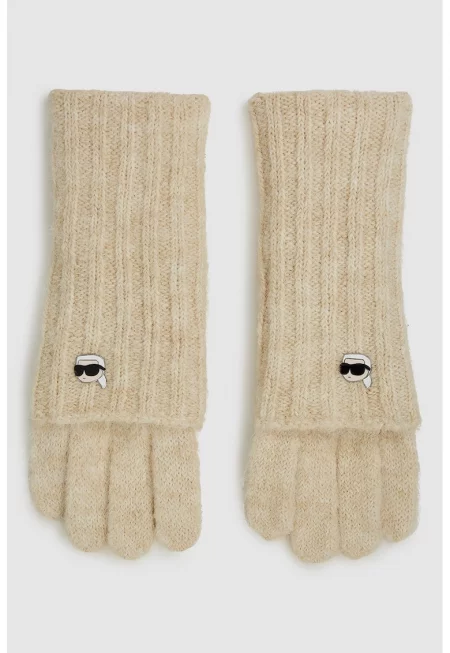 Мъхести ръкавици с вълна