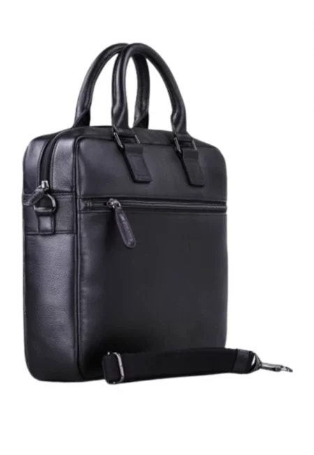 Мъжка бизнес чанта -  серия HOMME - 8393 - Черен