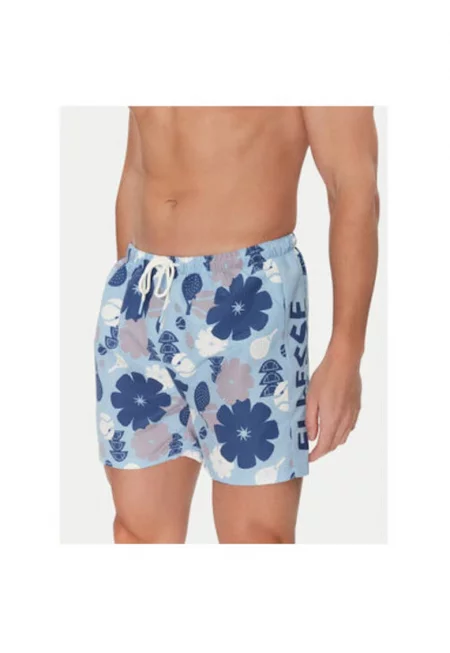 Мъжки бански шорти  SHZ22072943 - Полиестер - Син - Син