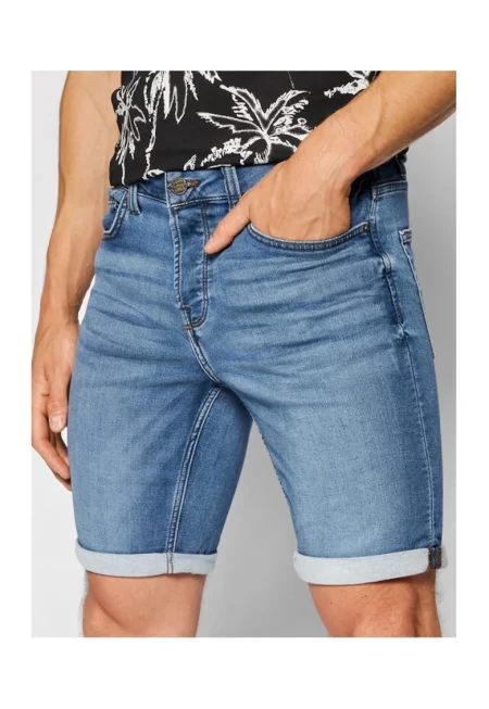 Мъжки панталон -  3204 - памук/полиестер - тъмносин