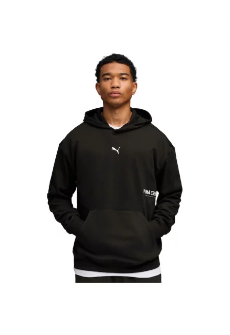 Мъжки суичър  M Graphic French Terry Hoodie - Черен