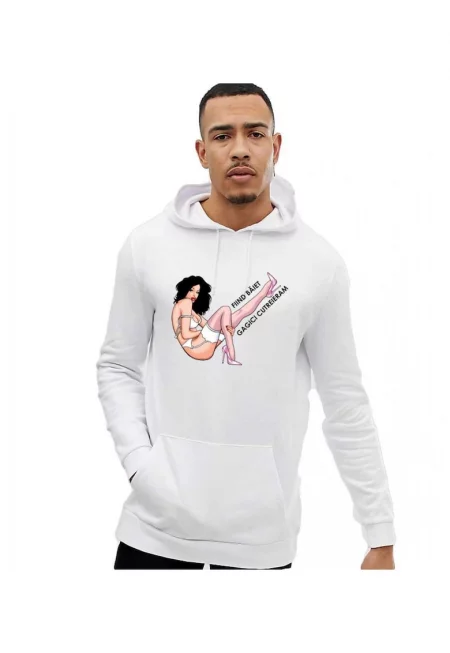 Мъжки суичър с качулка - Като момче бродех