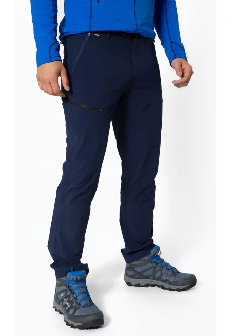 Мъжки трекинг панталон -  Полиамид - Син
