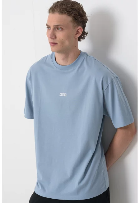 Памучна тениска Nalono с лого