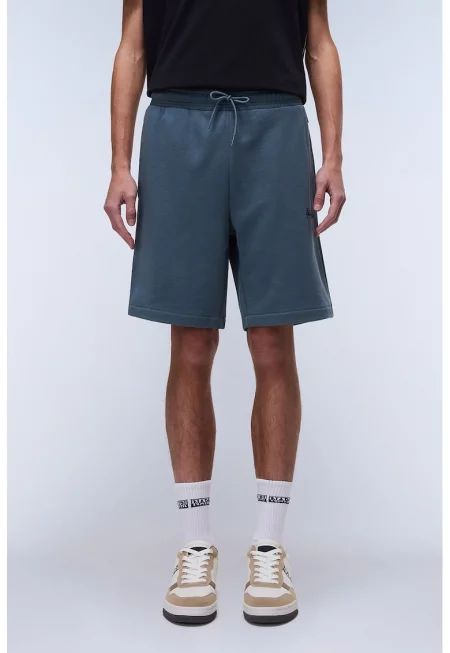 Памучно спортни бермуди Gori - Пастелносин