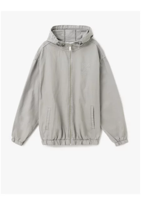 Памучно яке с еластичен подгъв