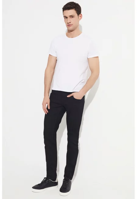 Панталон с памук - Черен