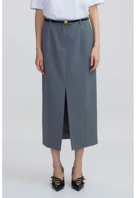 Пола с вълна - Сив