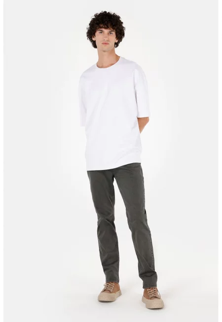 Прави дънки със средна талия