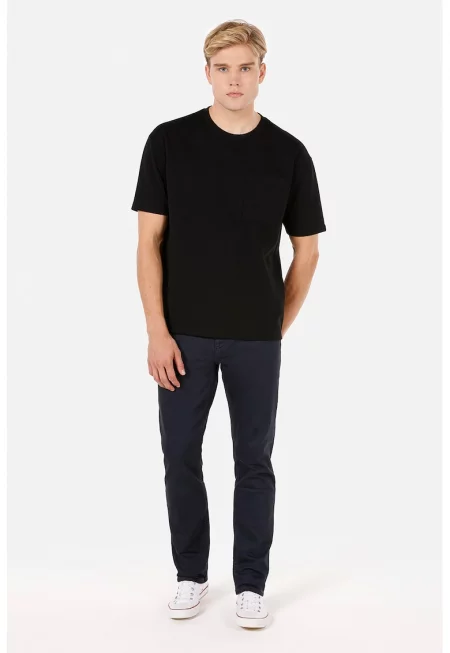 Прави дънки със средна талия