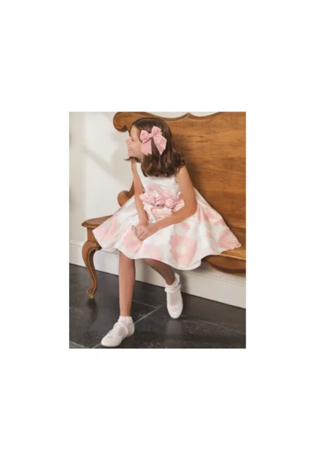 Рокля за момиче -  304034817 - Полиестер - Многоцветна - Многоцветен