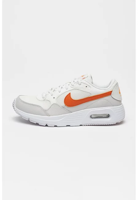 Спортни обувки Air Max SC с кожа - Светло сив/Изгорен портокал