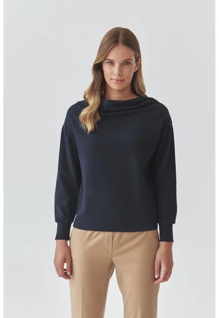 Суитшърт с памук - Въглен сиво