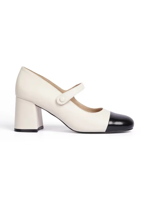 Tinisha Mary Jane Shoes With Chunky Heel