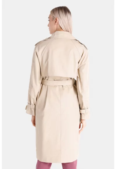 Тренч с колан
