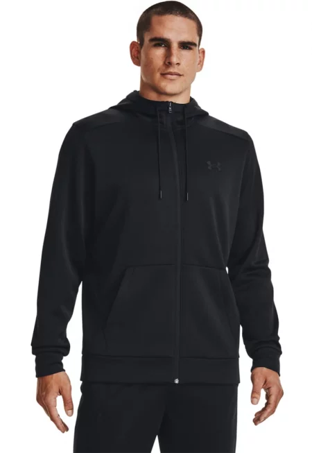 Тренировъчно худи с лого и цип