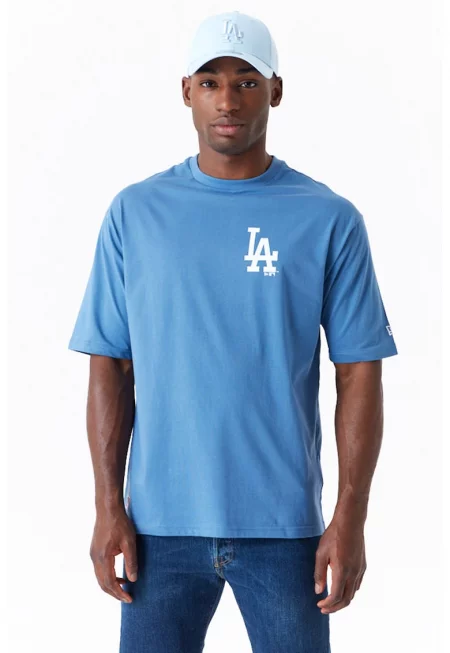 Уголемена тениска с шарка на LA Dodgers MLB