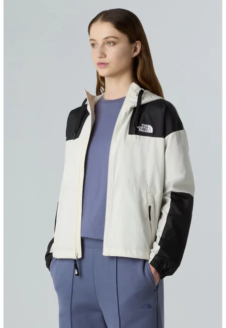 Водоустойчиво яке Sheru - Слонова кост/Черен