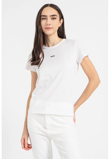 Вталена тениска Eventsa с лого