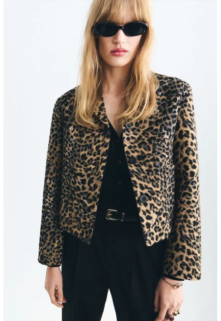 Яке с животински принт