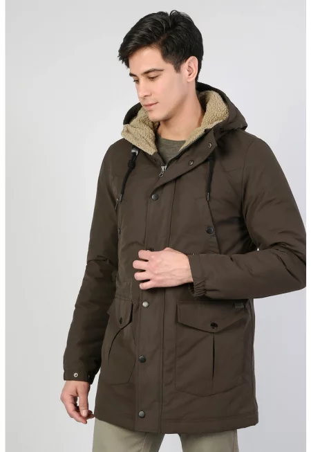 Зимно яке с качулка