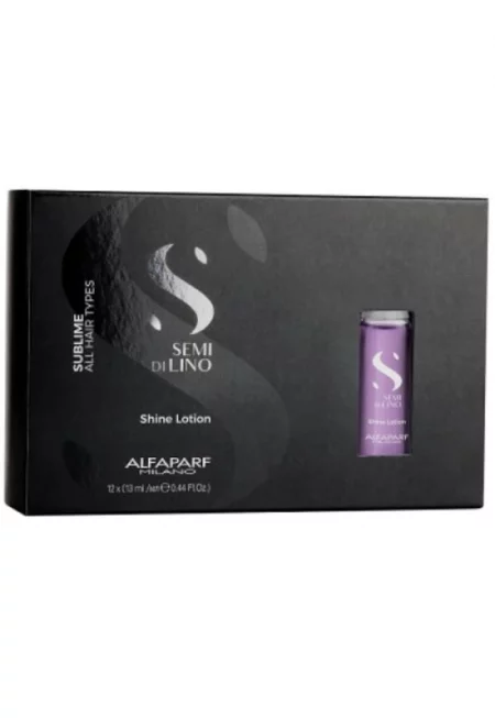 Ампули за коса  Sublime Shine Lotion - Ленени семена - 12x13ml