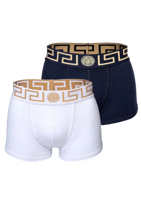 Боксерки Topeka - 2 чифта - Бял/Син