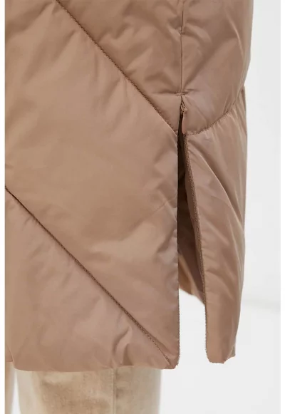 Дълго зимно яке с качулка