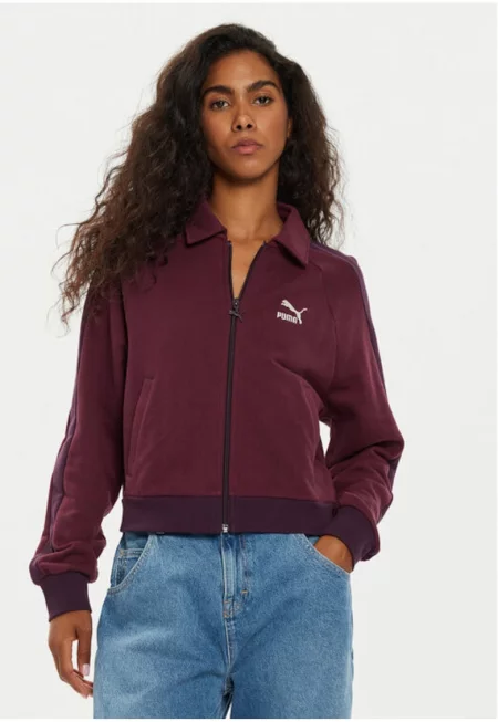 Дамска блуза -  303891947 - Памук - Лилава