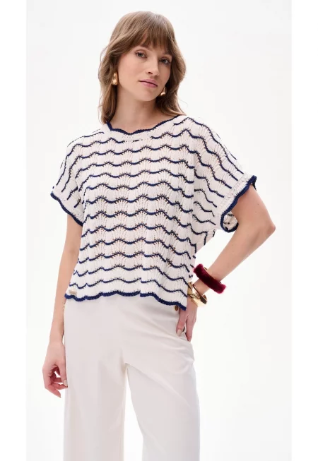 Дамска блуза Linea Ecru