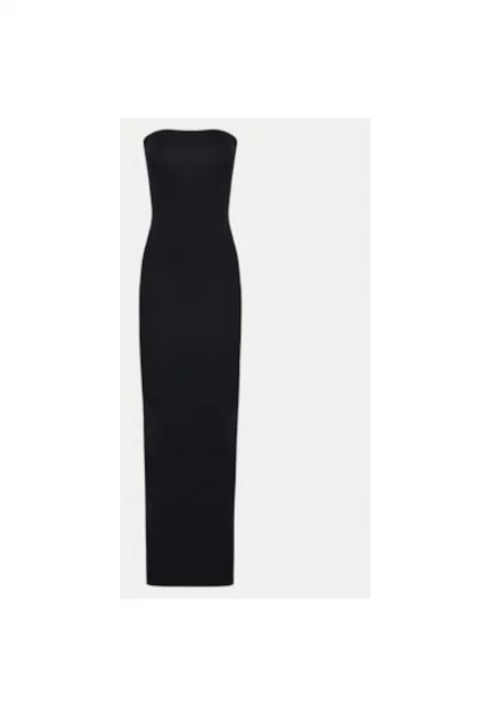 Дамска лятна рокля  50795 - Полиамид/Еластан - Черна - Черен