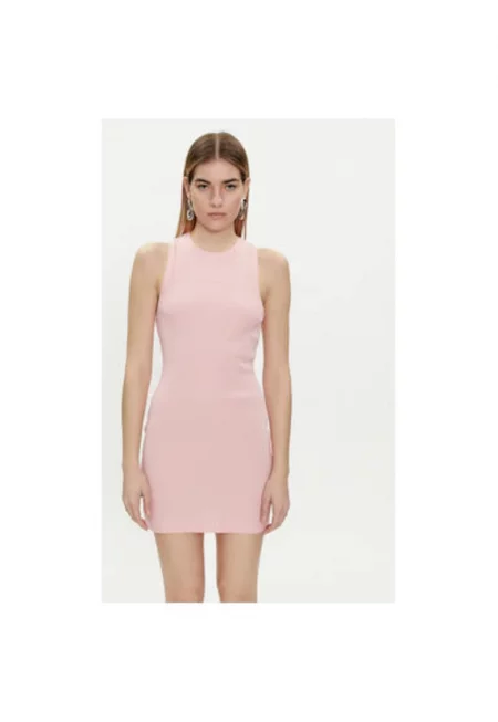 Дамска рокля -  304132568 - Памук - Розов - Розово