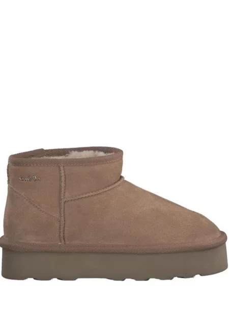 Дамски боти - s.Oliver - Естествена кожа - Кафяви