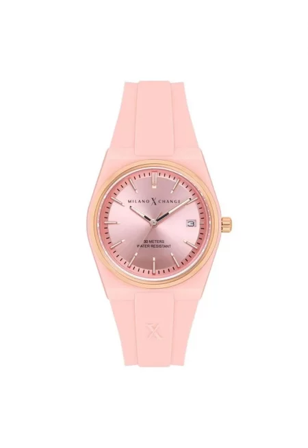 Дамски часовник  MXL5113 - 34мм - розов - силикон - 3 АТМ