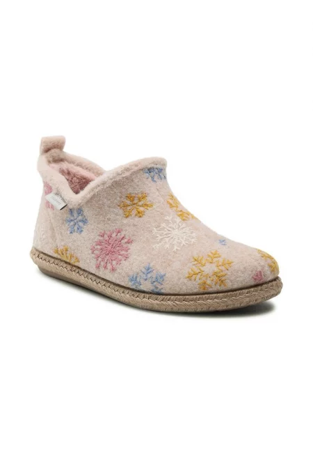 Дамски чехли -  301002 - Филц - Снежинки