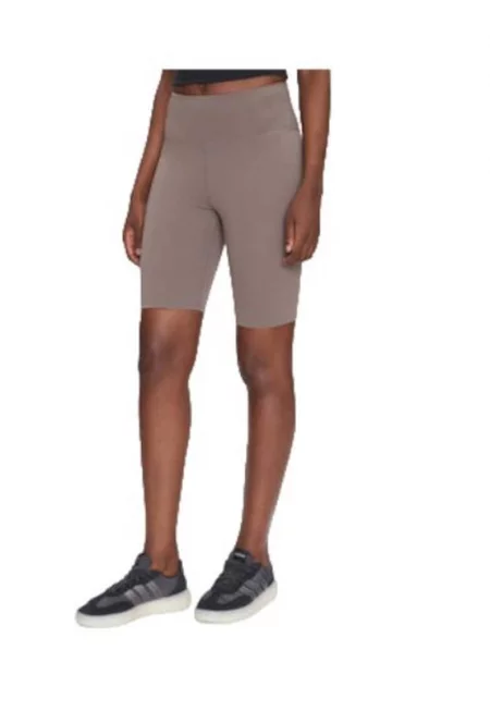 Дамски къси чорапогащи  рециклиран полиестер/еластан - бежово