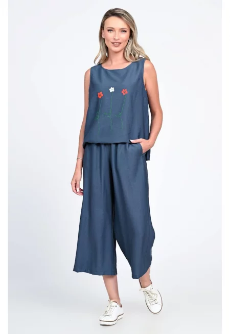 Дамски комплект - Еранте - Градински цветя V337